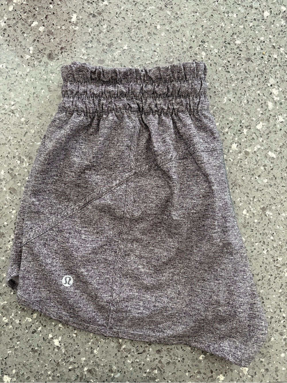 lululemon athletica Heathered Gray Athletic Shorts